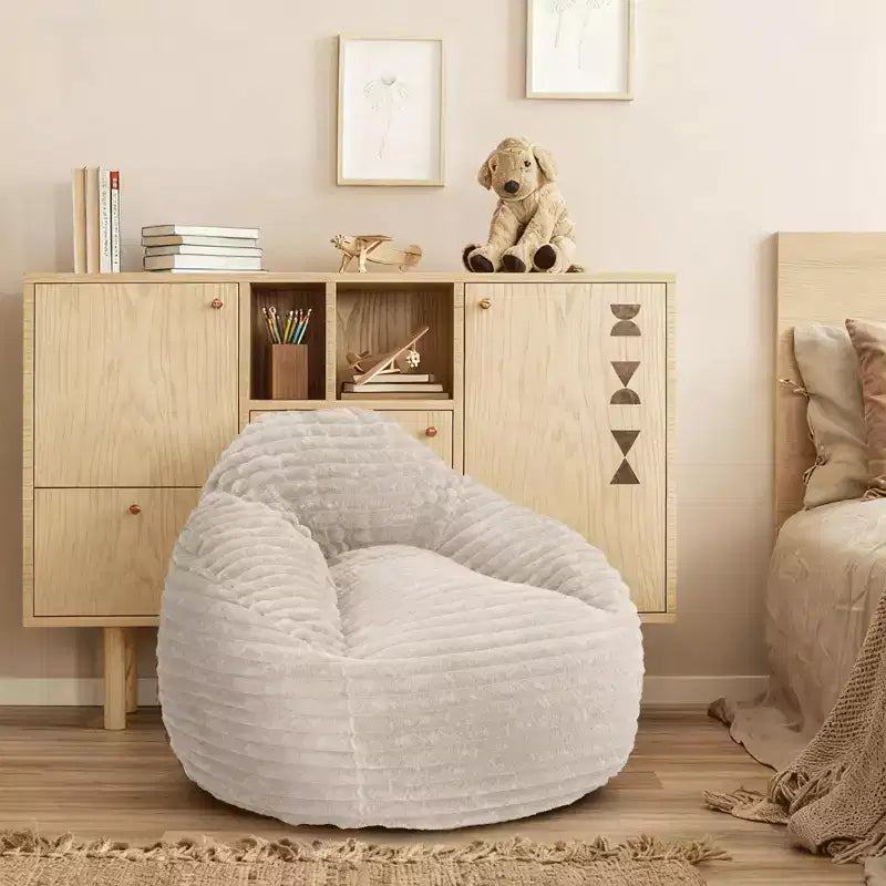 TUYOHW Oversized Bean Bag Sofa for Adults, Bean Bag Couch with Removable Cover&High-Density Foam, Comfy Chairfor Bedroom and Living Room