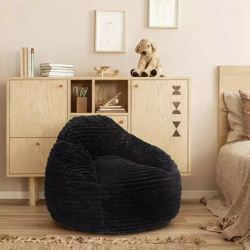 TUYOHW Oversized Bean Bag Sofa for Adults, Bean Bag Couch with Removable Cover&High-Density Foam, Comfy Chairfor Bedroom and Living Room