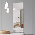 TUYOHW Modern Full Length Body Mirror for Bedroom,Dressing Room,Explosion-proof Standing Full Wall Mirror with Round Corner,64.9