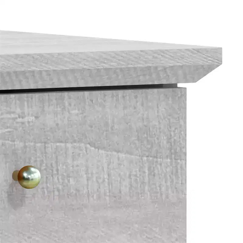 Galano End Table with Drawer and Cabinet Storage 22 W 14 D 25 H