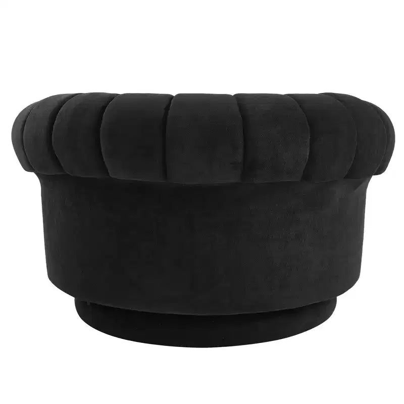 360 Swivel Round Accent Chair, Swivel Chair Sofa Chair Barrel Chair Round Club Chair for Living Room and Bedroom - ModernLuxe
