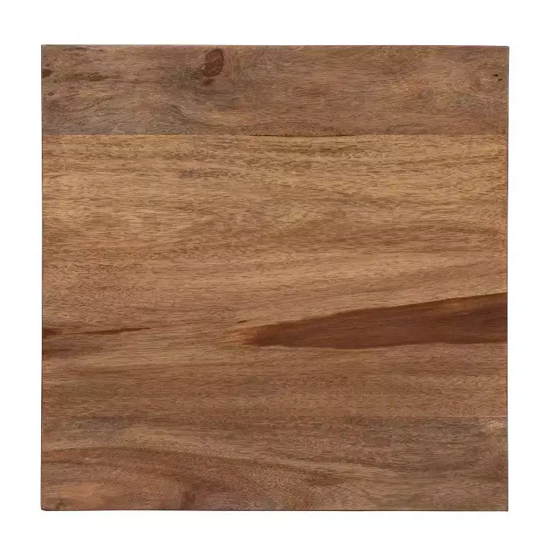 24/7 Shop At Home Fondaine Wooden Seat Counter Height Barstools Natural Oak