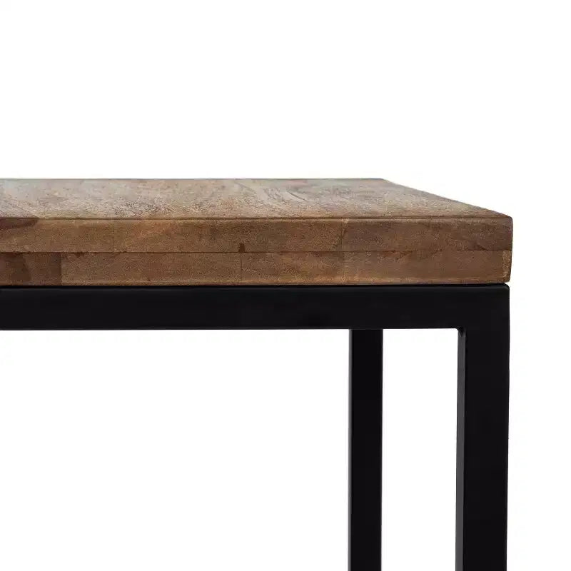 24/7 Shop At Home Fondaine Wooden Seat Counter Height Barstools Natural Oak