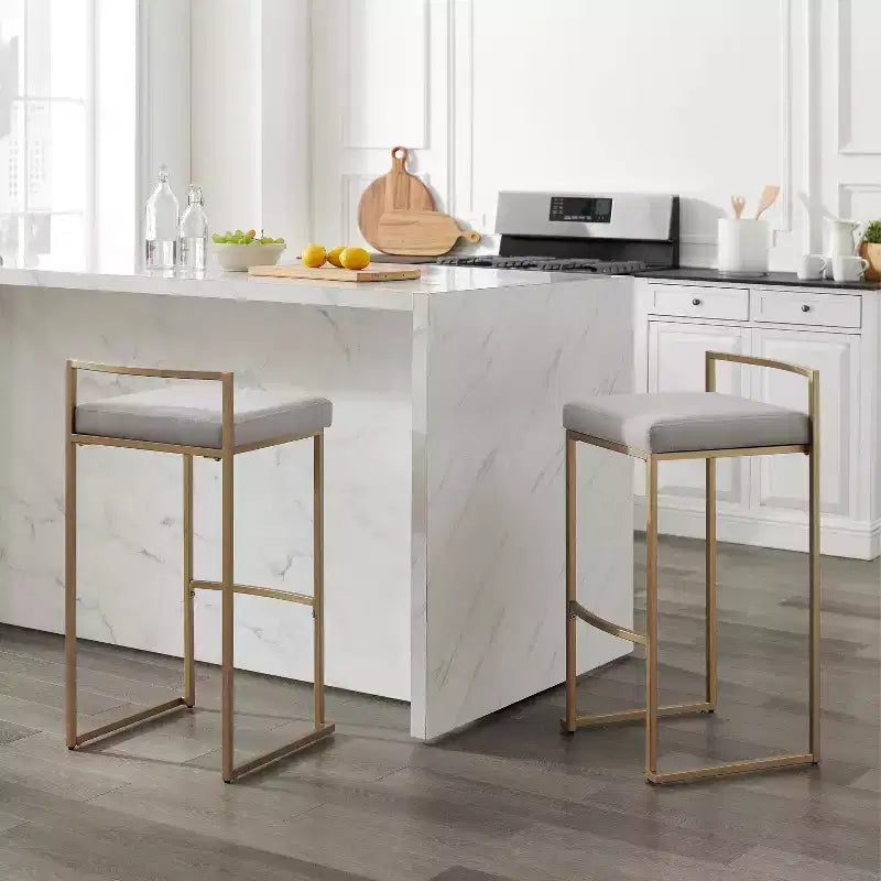 Set of 2 Harlowe Counter Height Barstools - Crosley