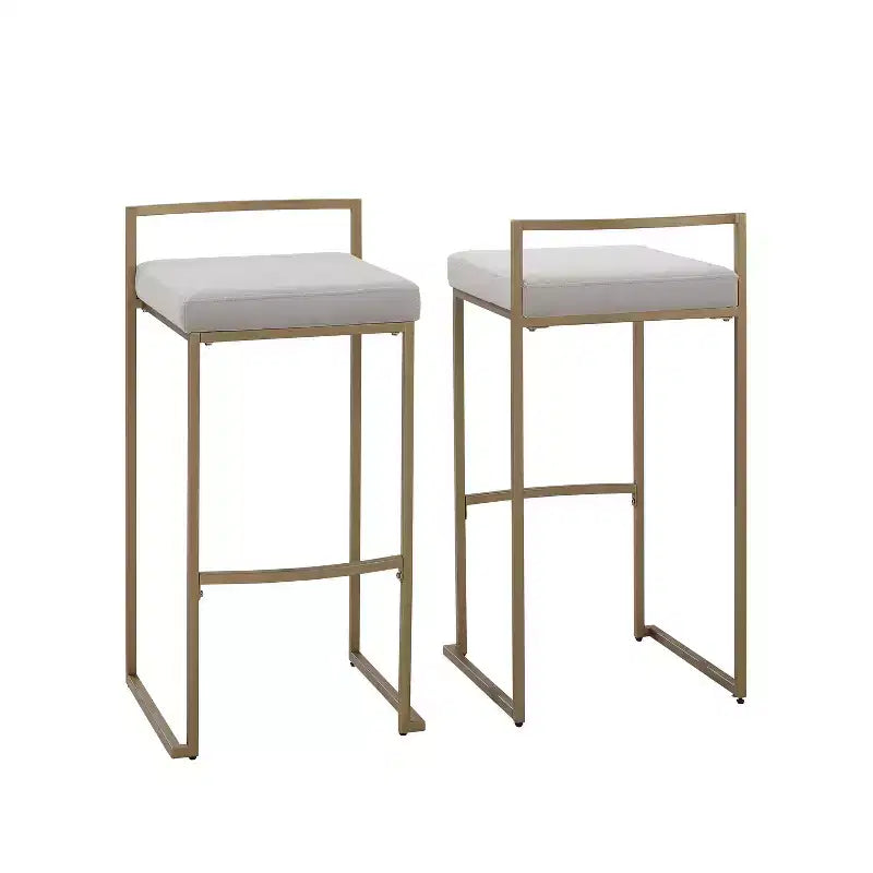 Set of 2 Harlowe Counter Height Barstools - Crosley