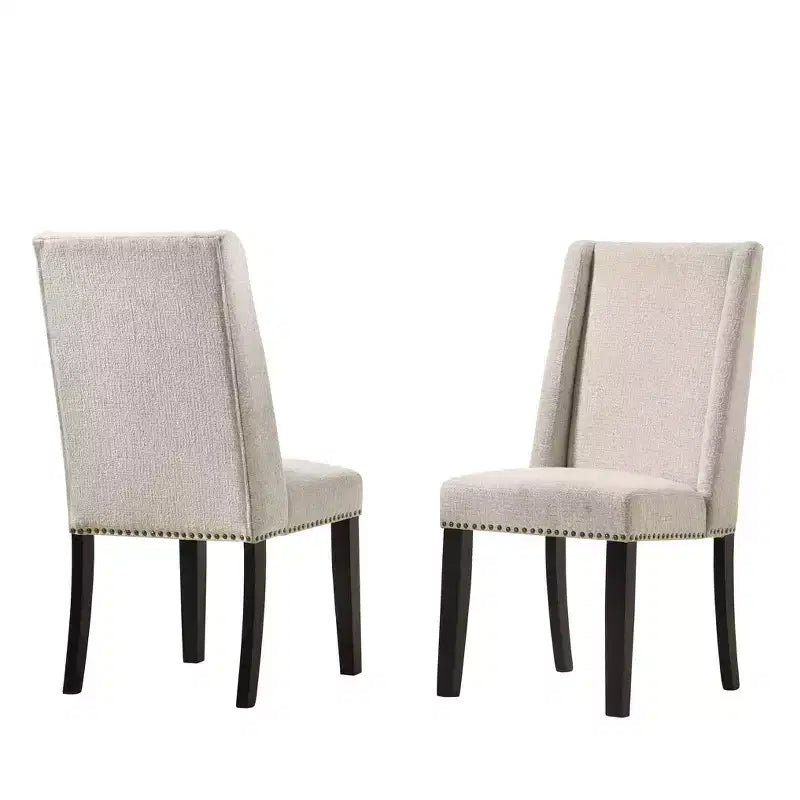 Carolina Living Set of 2 Laurant Upholstered Dining Chairs