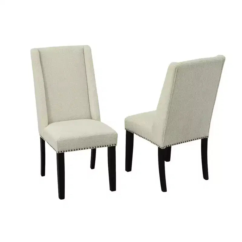 Carolina Living Set of 2 Laurant Upholstered Dining Chairs