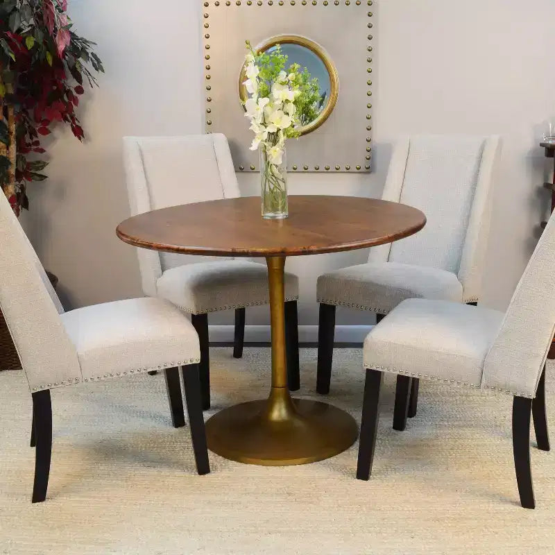 Carolina Living Set of 2 Laurant Upholstered Dining Chairs